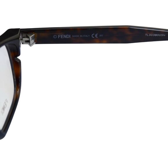Fendi FFM0016 Eyeglasses | Havana Acetate | 51-17-145 | Unisex - Picture 6 of 15